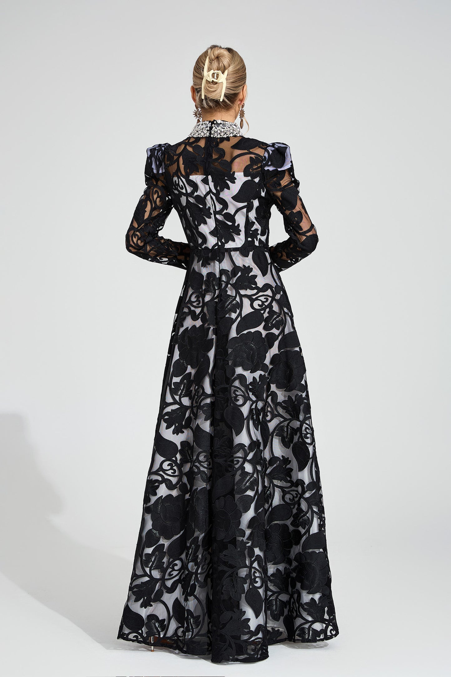 Muse Black Diamond Maxi Dress