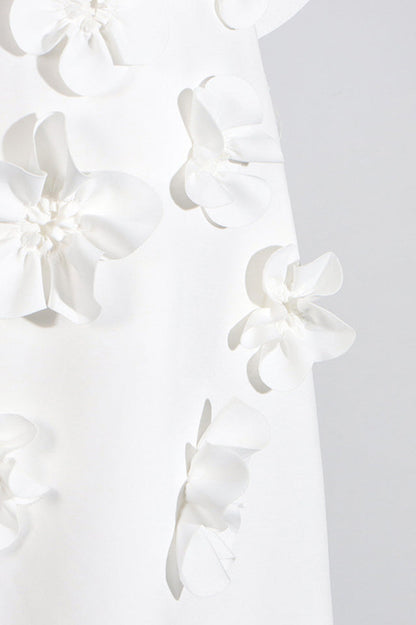 Bracha 3D Flower Maxi Dress