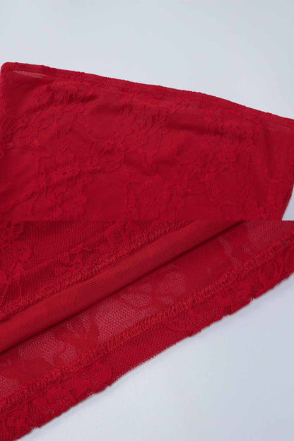 Lace Sleeveless Dress Leggings Two-piece Set