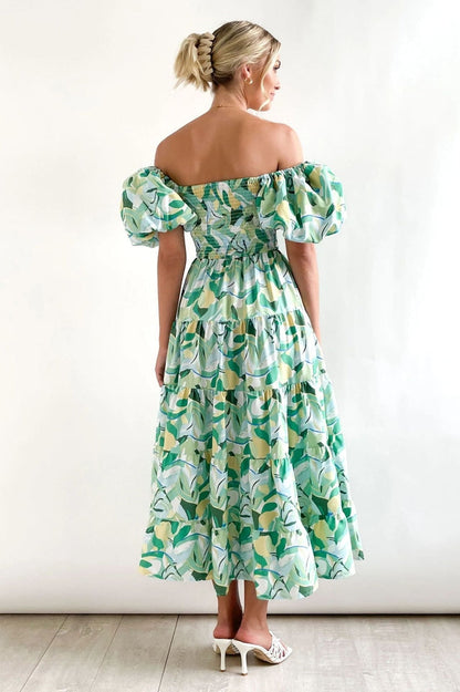 Flossy Midi Dress